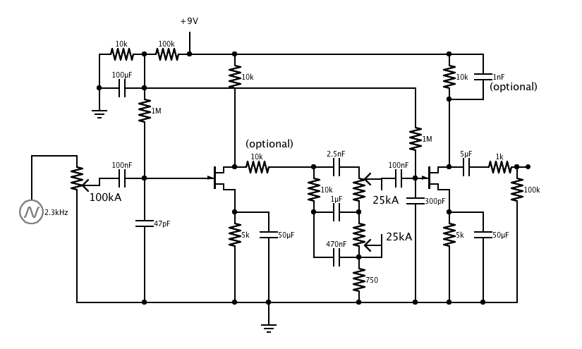 Sadowsky bass preamp clone troubleshoot